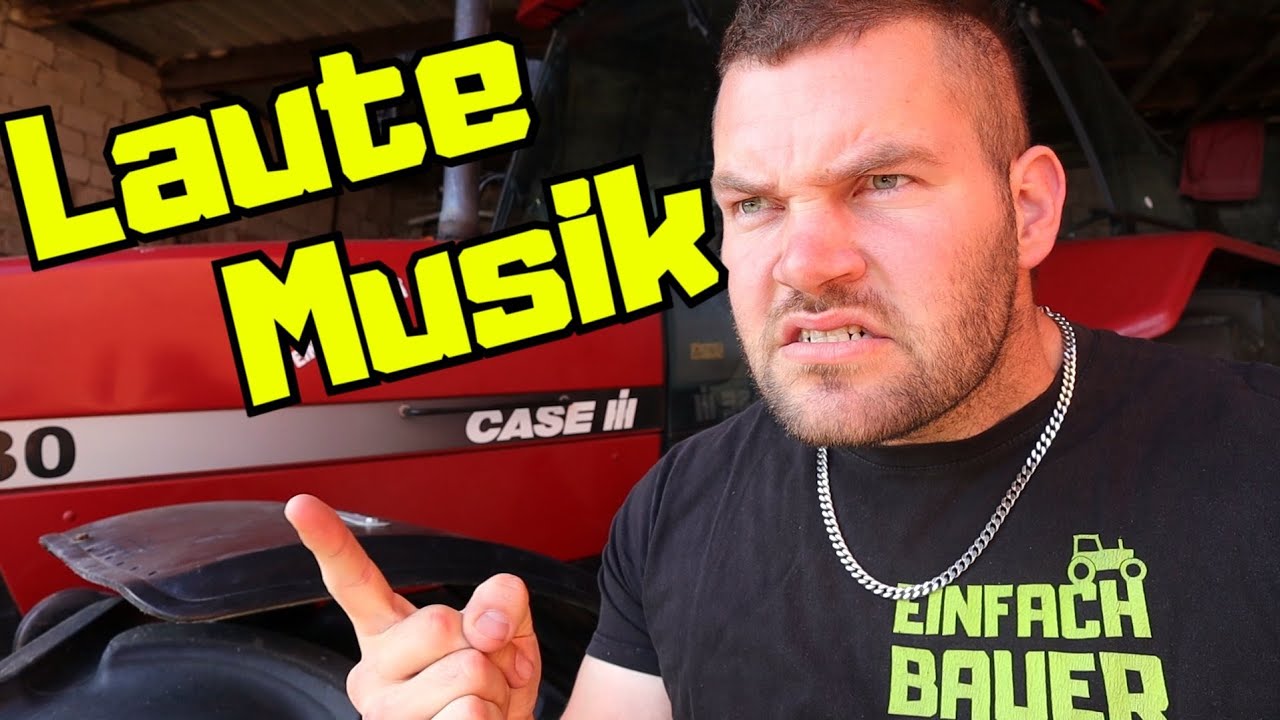 Stadtmensch auf dem Land - Laute Musik