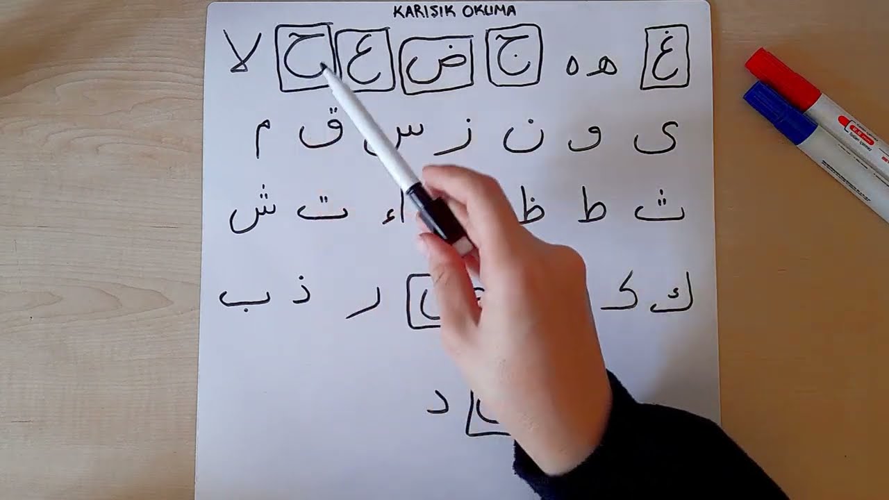 Elifba Dersi 2 / Harflerin Karışık Okunuşu