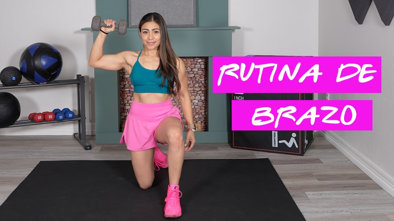 Entrenamiento para brazo, usando peso