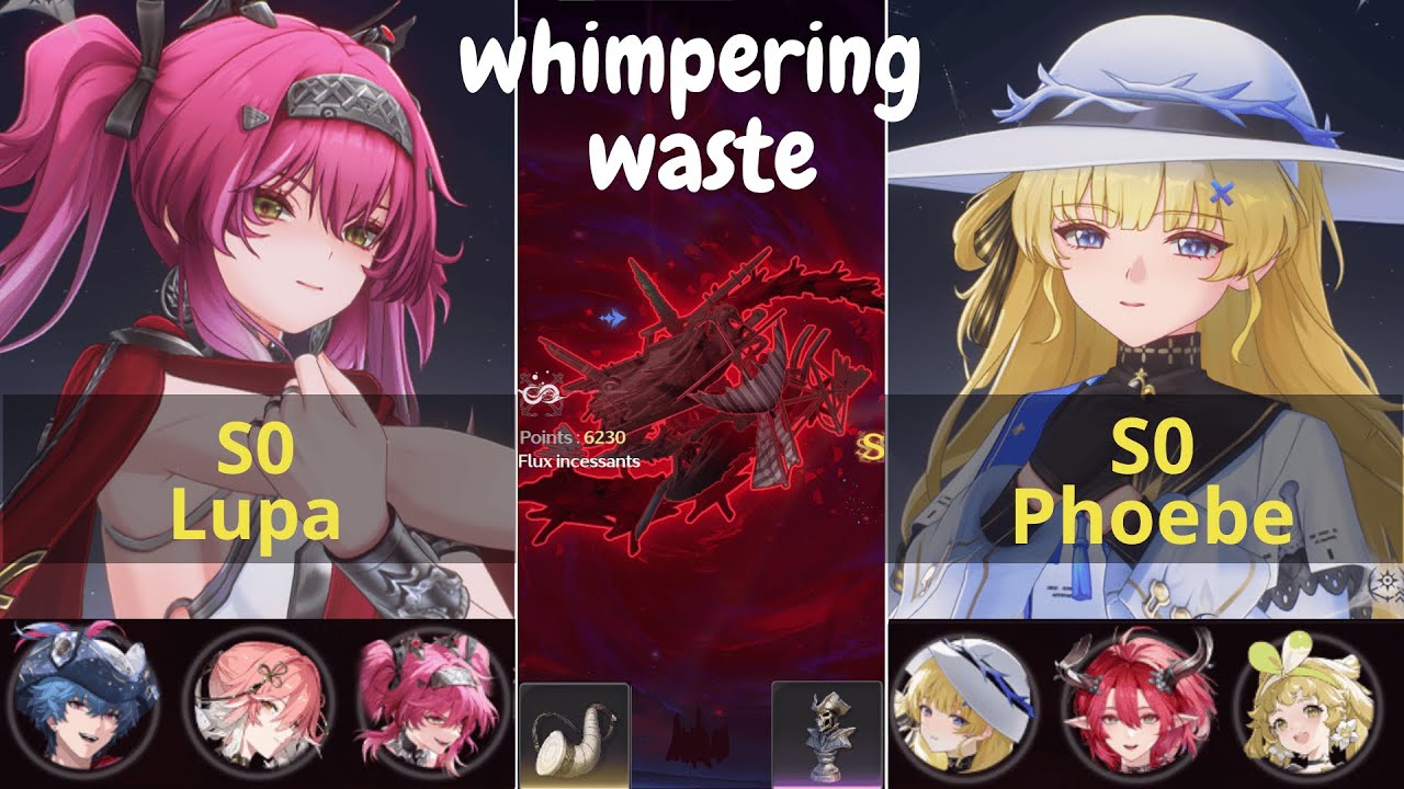 S0 Lupa & S0 Phoebe Whimpering Wastes 2.5 Wuthering Waves