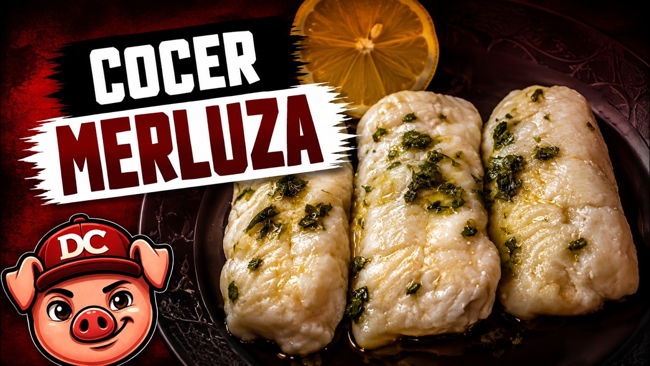 3 TRUCOS para Cocer Merluza Fresca o Congelada 🤤 &iexcl;RECETA CON MERLUZA!