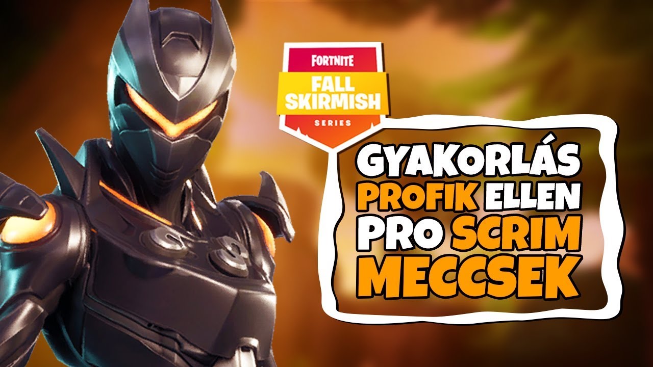 GYAKORLÁS PROFI JÁTÉKOSOK ELLEN! | 3 SCRIM MECCS EGYMÁS UTÁN! (Fortnite Battle Royale)