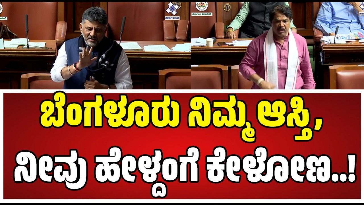 Budget Assembly on DKS :  BDA ಬಗ್ಗೆ ಮಾತಾಡಿದ ಅಶೋಕ್‌ಗೆ ಟಾಂಗ್‌ ಕೊಟ್ಟ ಡಿಕೆ ಶಿವಕುಮಾರ್‌..! #rashoka