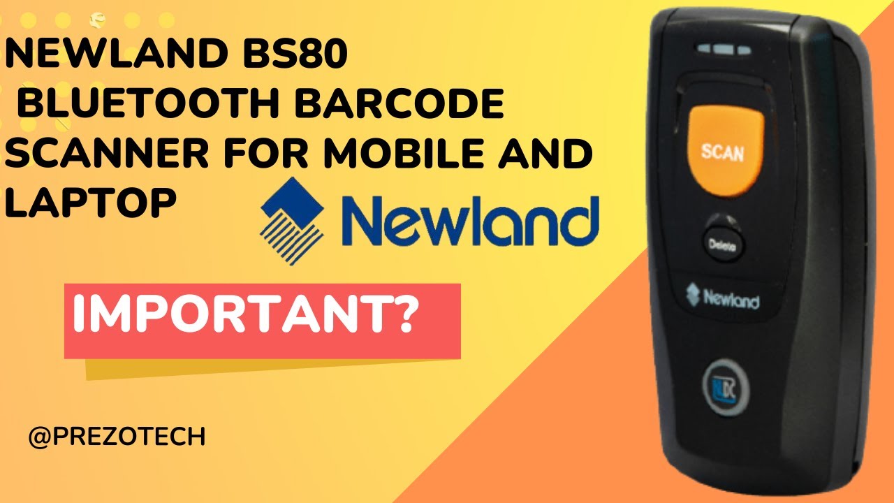 Newland BS80 Bluetooth Barcode Scanner for Mobile and Laptop