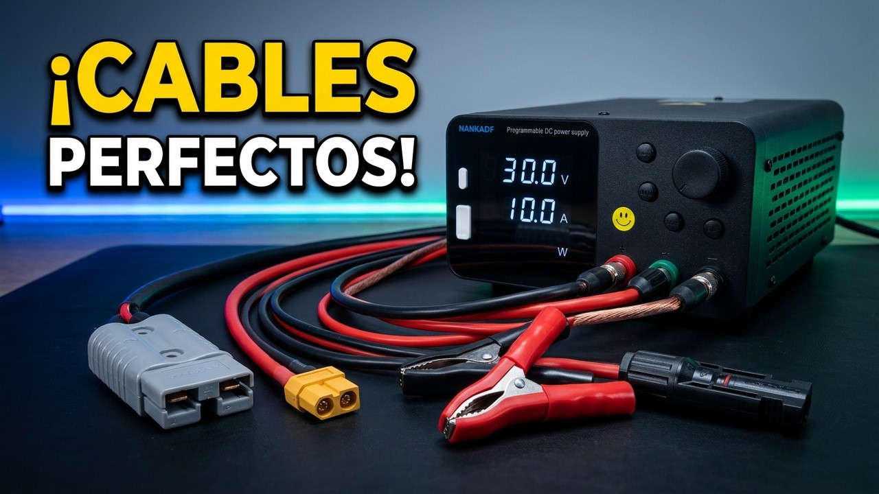 Así arreglé los cables de mi fuente de 30V 10A en minutos
