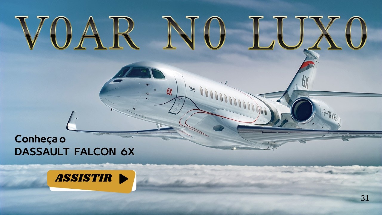 Dassault Falcon 6X: Os Detalhes do Jato Executivo de Milhões