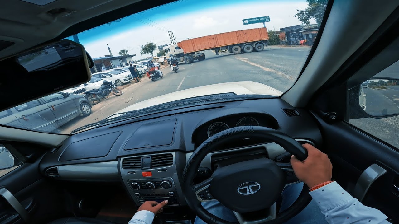 POV of driving Tata Safari Storme on Highway... 🔥🔥❤️❤️