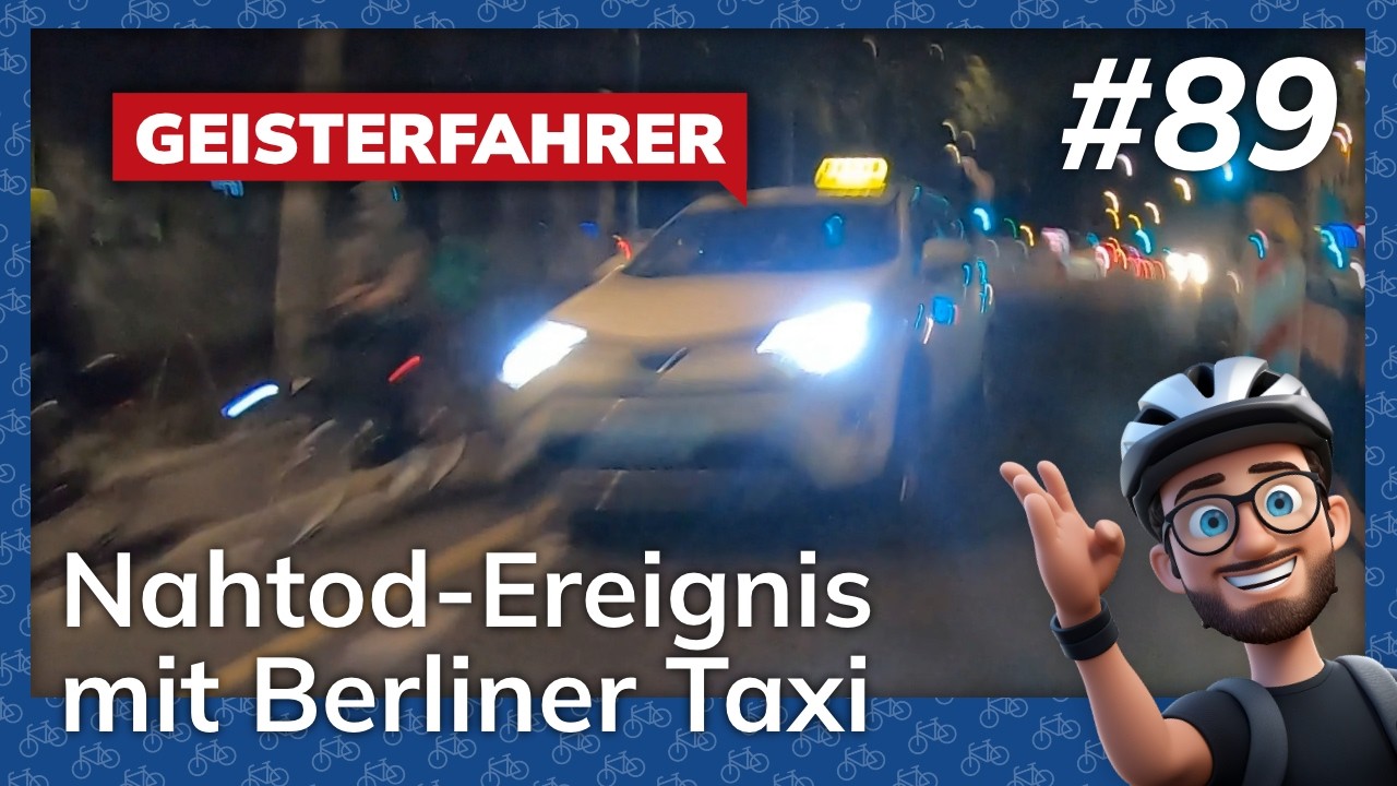 👻 Geisterfahrer, gefährliche Überholabstände, Parkplätze nicht genutzt – Berlin Cycling Diary #89