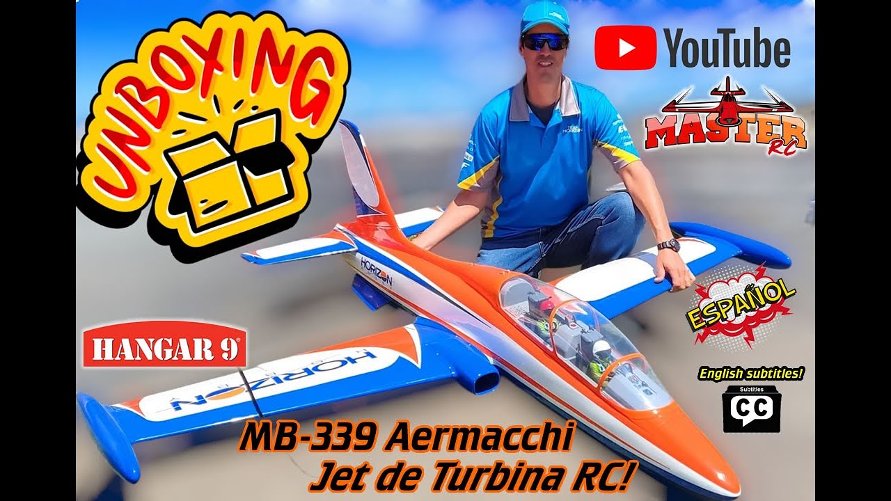 Unboxing Aermacchi MB339 de Hangar9