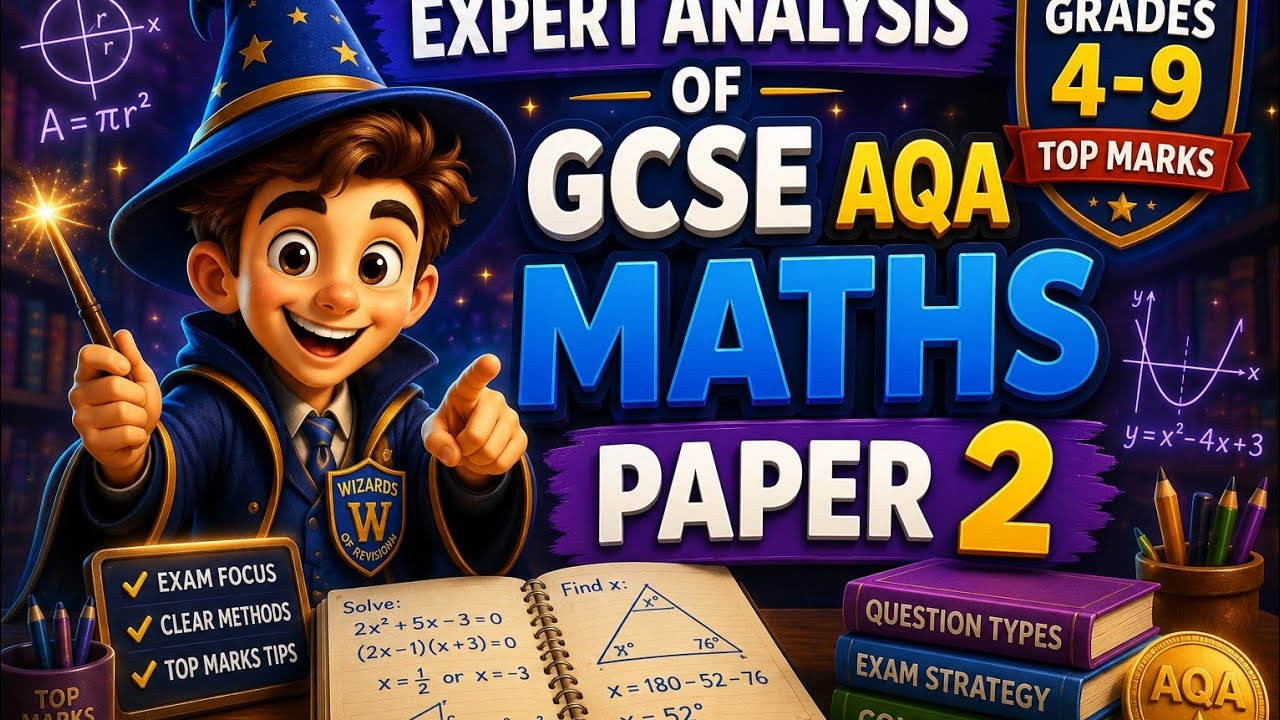 Grade 4 to grade 9 in GCSE Maths: Paper 2 Strategy