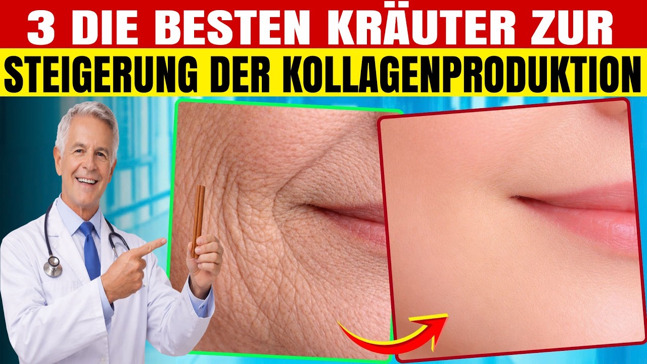 FALTEN an HÄNDEN & GESICHT glätten! Dieses Vitamin bildet MEHR COLLAGEN !