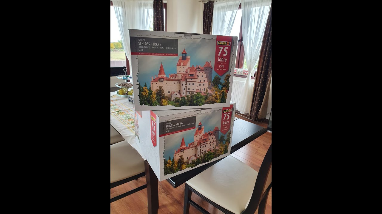 UNBOXING - Faller 130820 - Castelul Bran