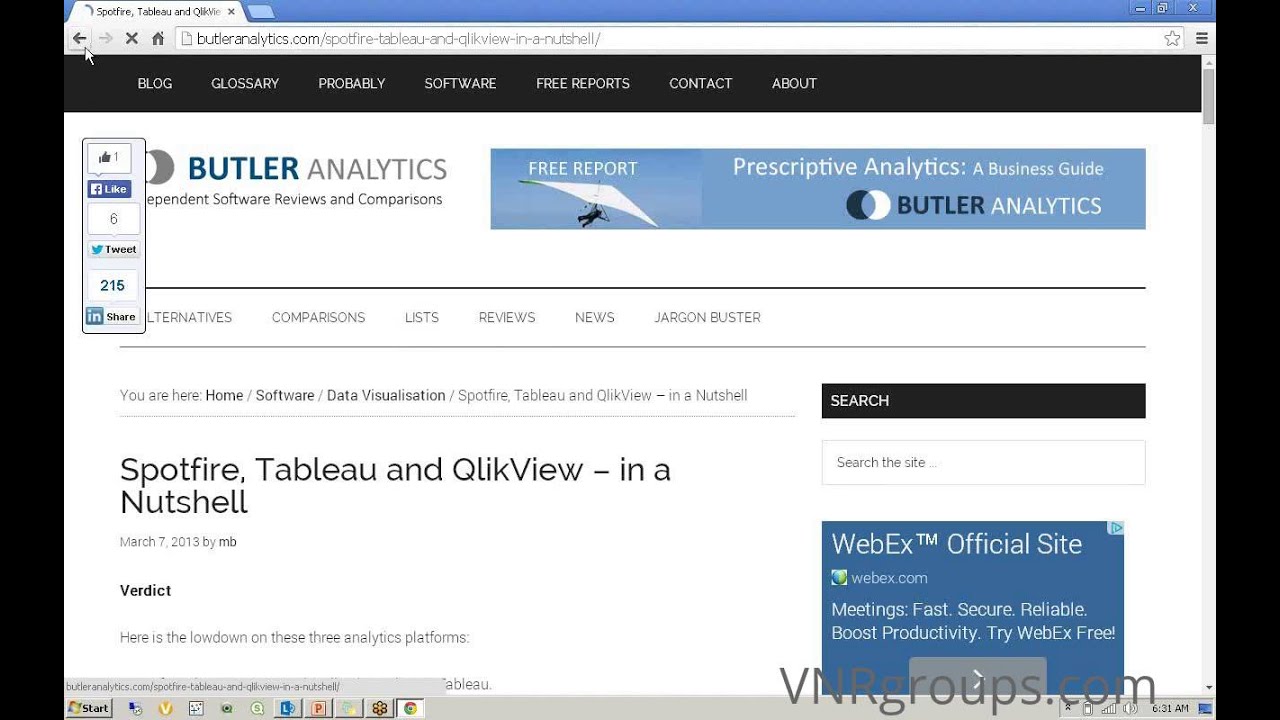 QlikView Training Tutorial For Beginners