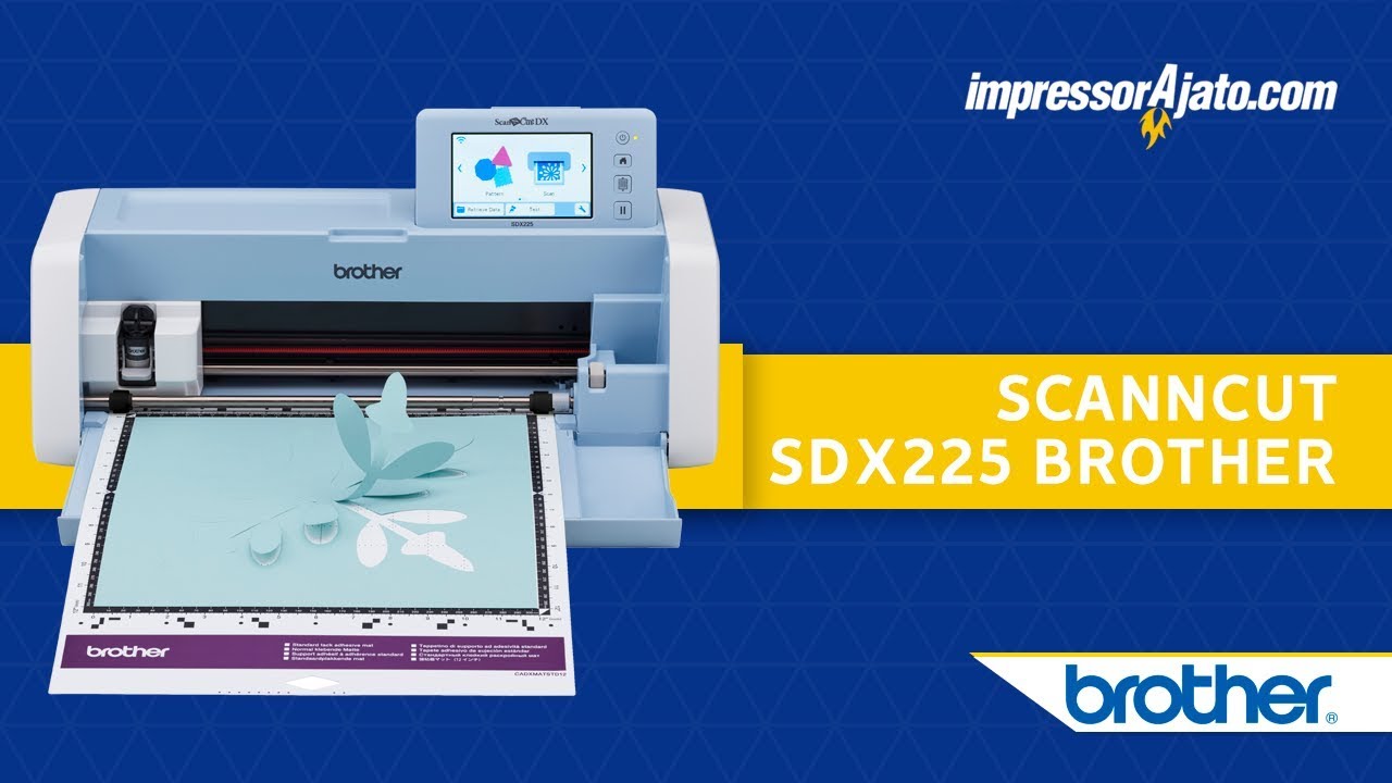 DEMONSTRA&Ccedil;&Atilde;O | M&aacute;quina de recorte ScanNCut Brother SDX225
