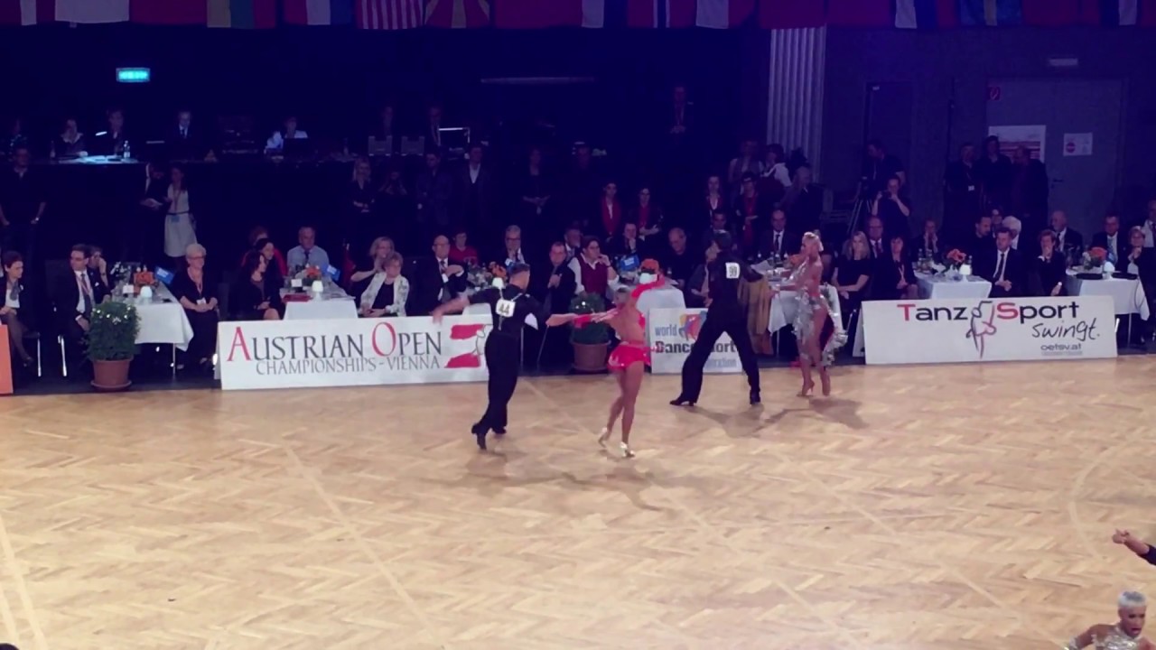 WDSF World Championships Latin 2017 Vienna Timur Imametdinov & Nina Bezzubova Cha Cha Cha