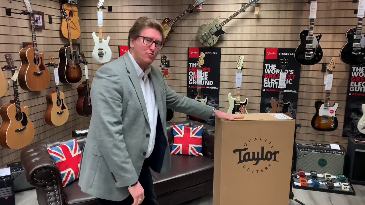 Taylor 414ce-R Electro Acoustic V-Class Bracing Guitar | Unboxing & Demonstration | Bolton Store