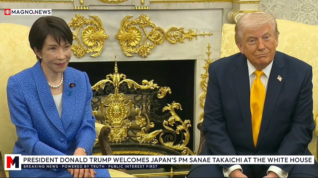 🇺🇸|🇯🇵 President Donald Trump Welcomes Japan's PM Sanae Takaichi at The White House [LIVE]