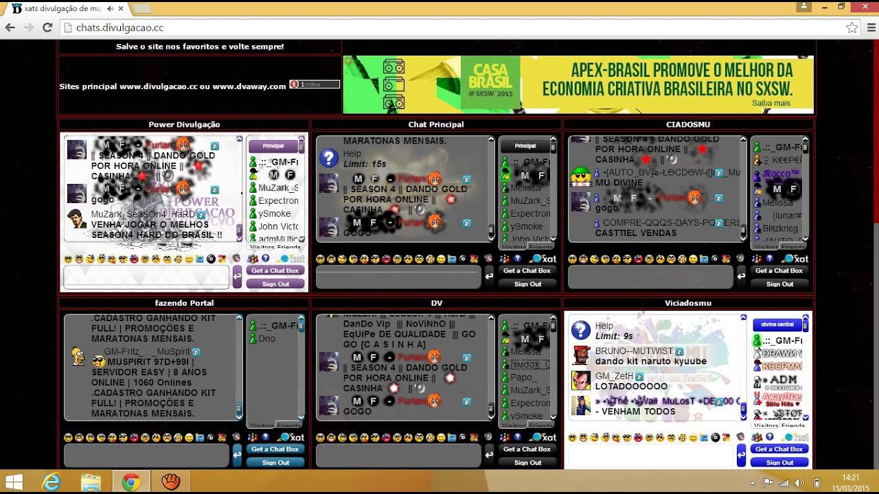 Divulga&ccedil;&atilde;o GM-Fritz 15/03/2015
