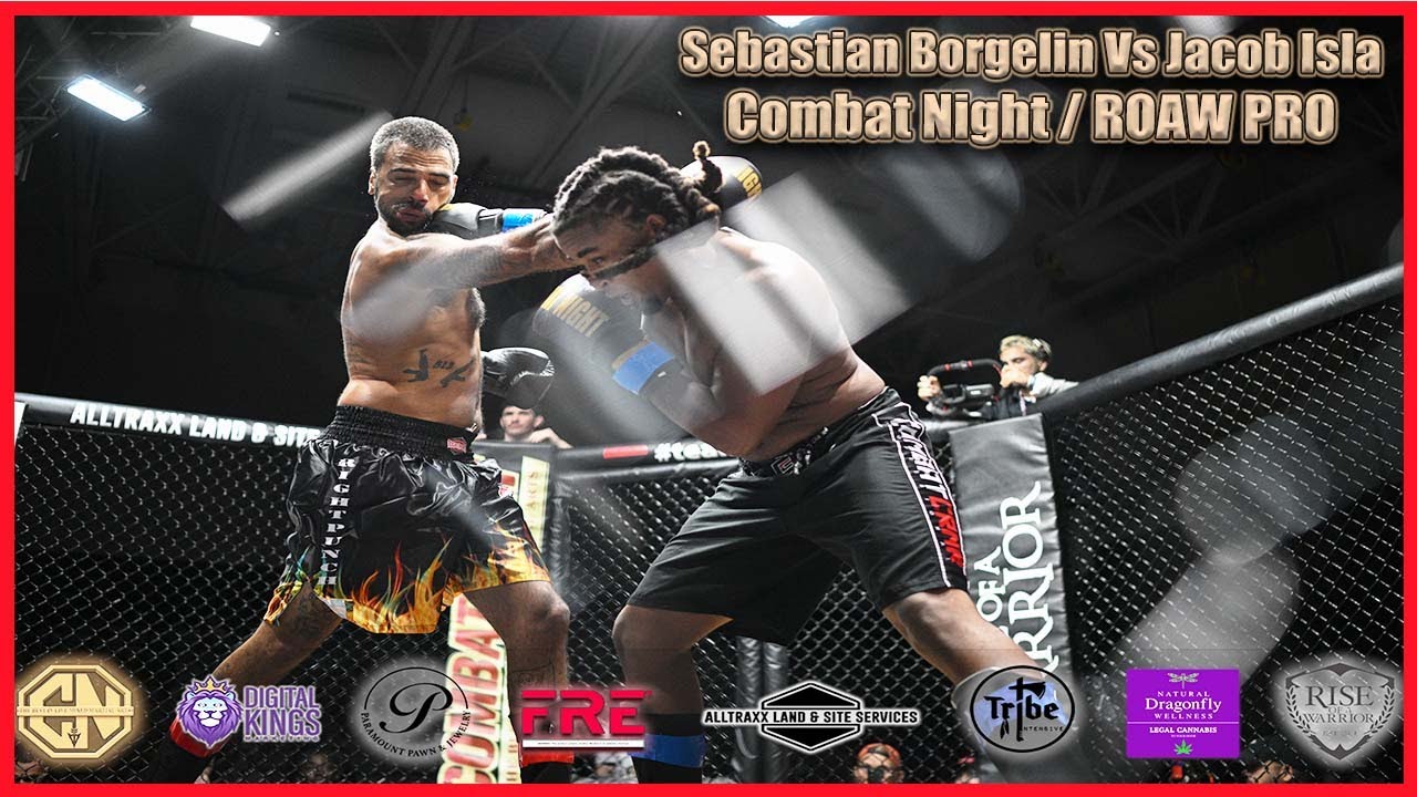 Combat Night / ROAW PRO - Себастьян Боржелин против Джейкоба Исла