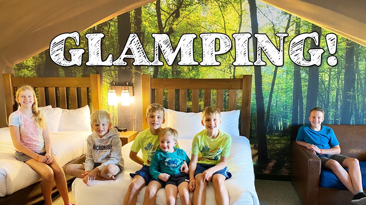 Glamping at Great Wolf Lodge!
