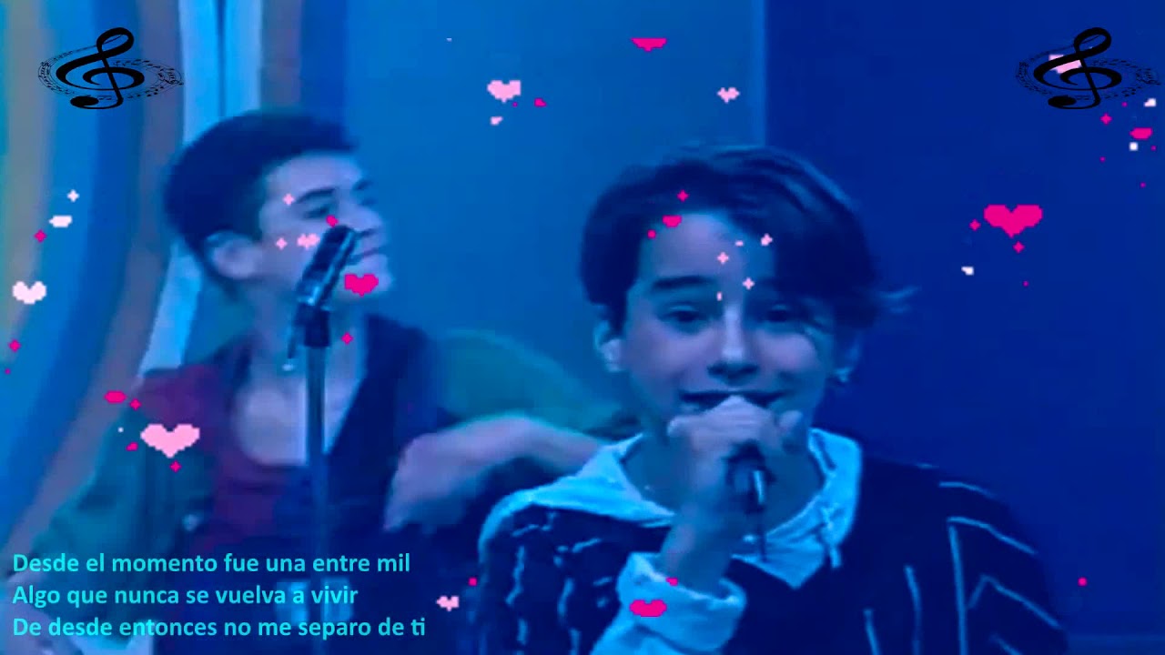 MENUDO- DETRAS DE TU MIRADA - LYRICS