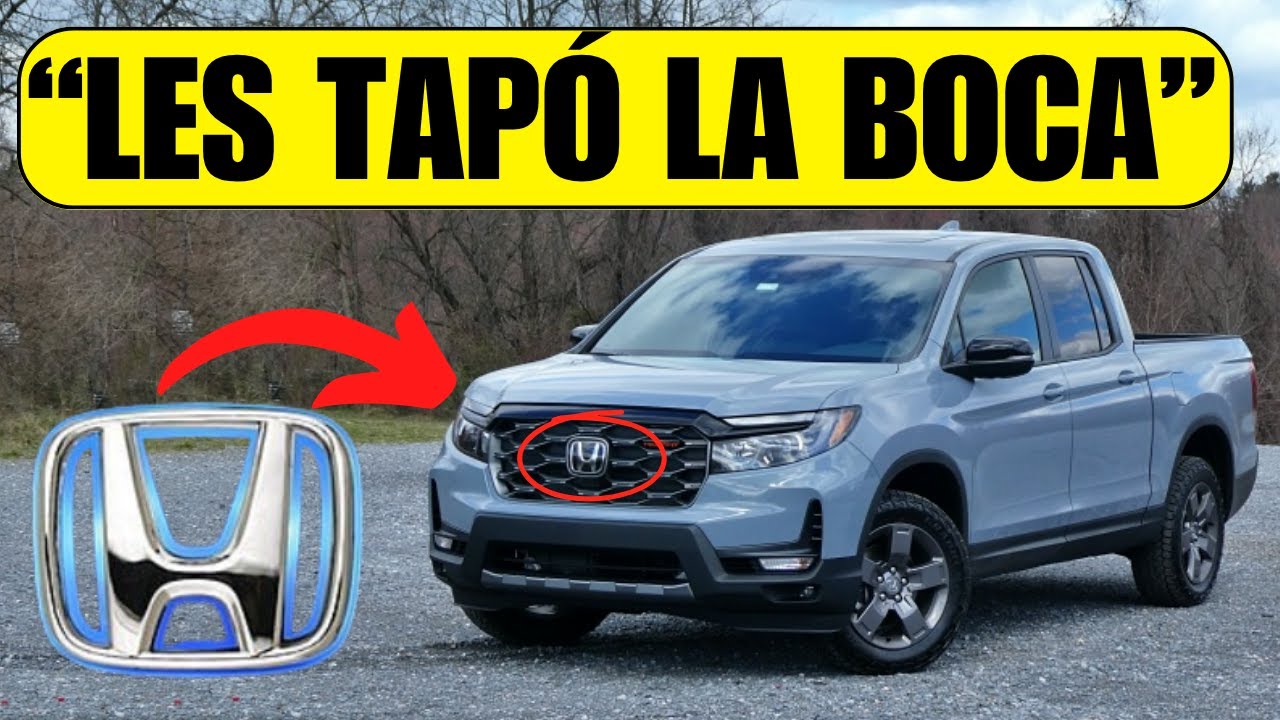 “Honda Ridgeline 2025: la pickup que calla a las gigantes”