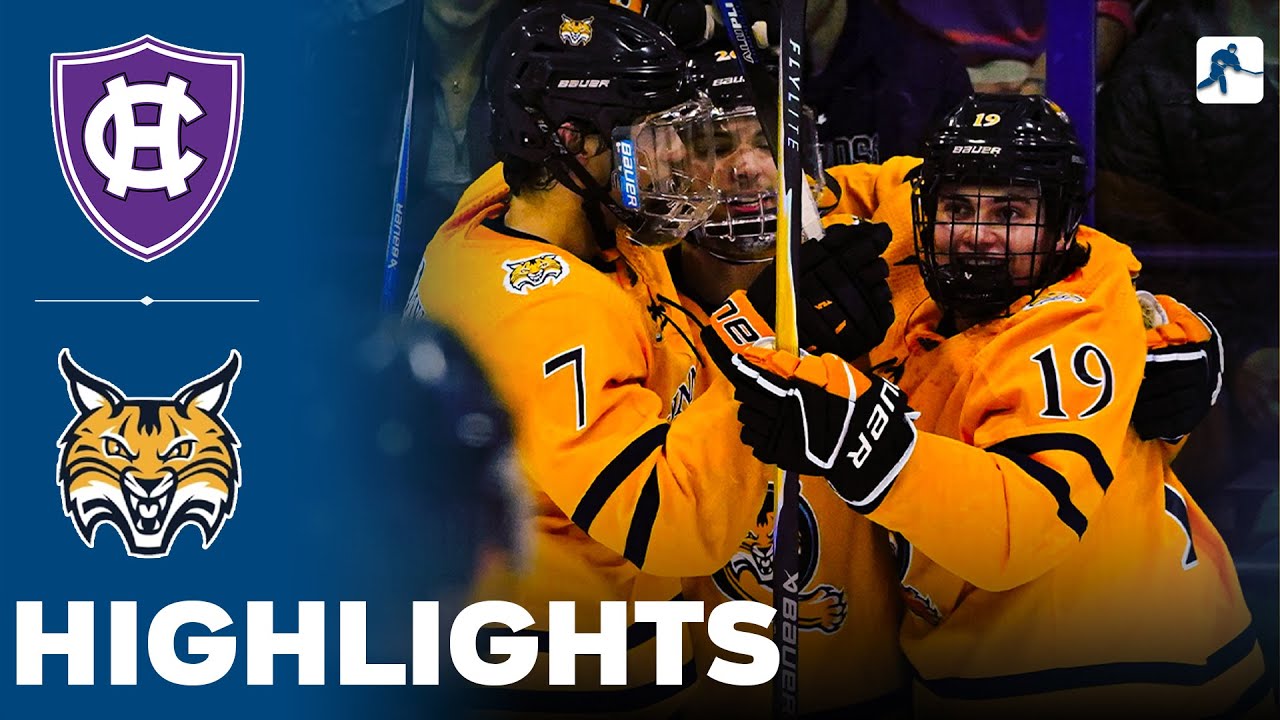 Holy Cross vs Quinnipiac | NCAA College Hockey | Highlights - October 21, 2025