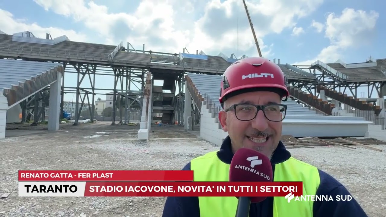 12 MARZO 2026 - TARANTO, STADIO IACOVONE  NOVITA' IN TUTTI I SETTORI