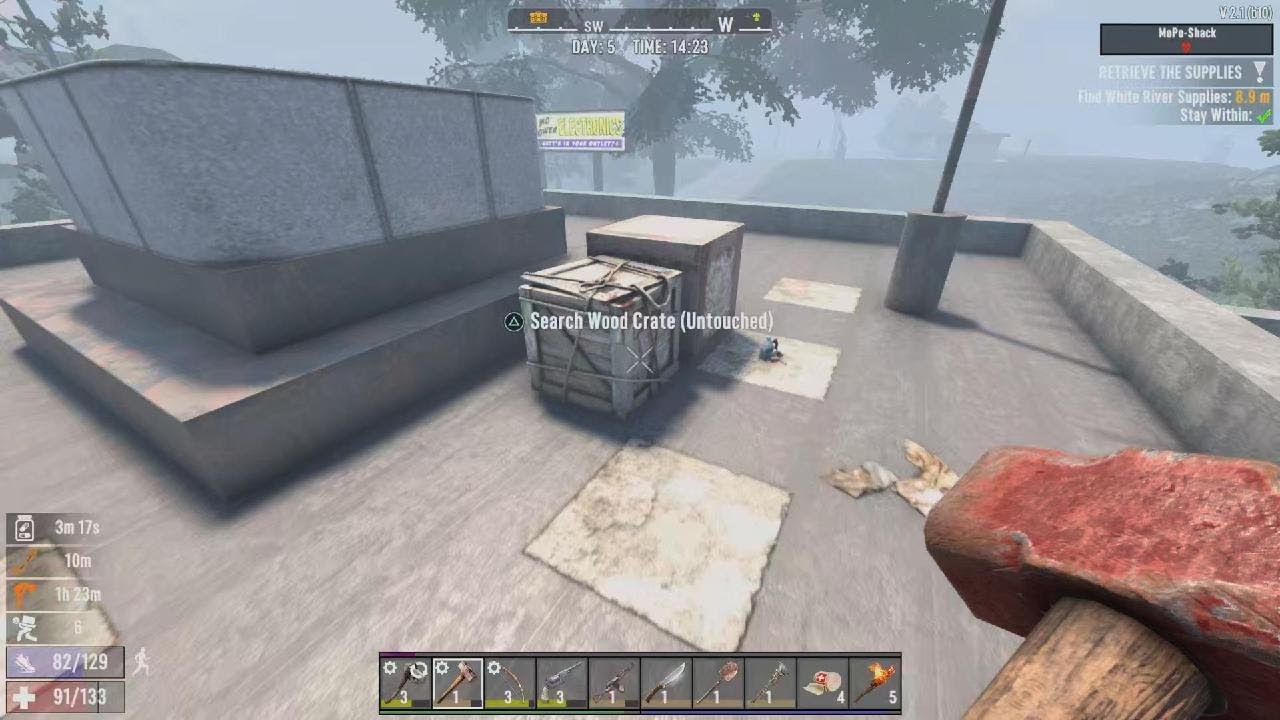 7 Days To Die - Zombie wanted one last view 😂