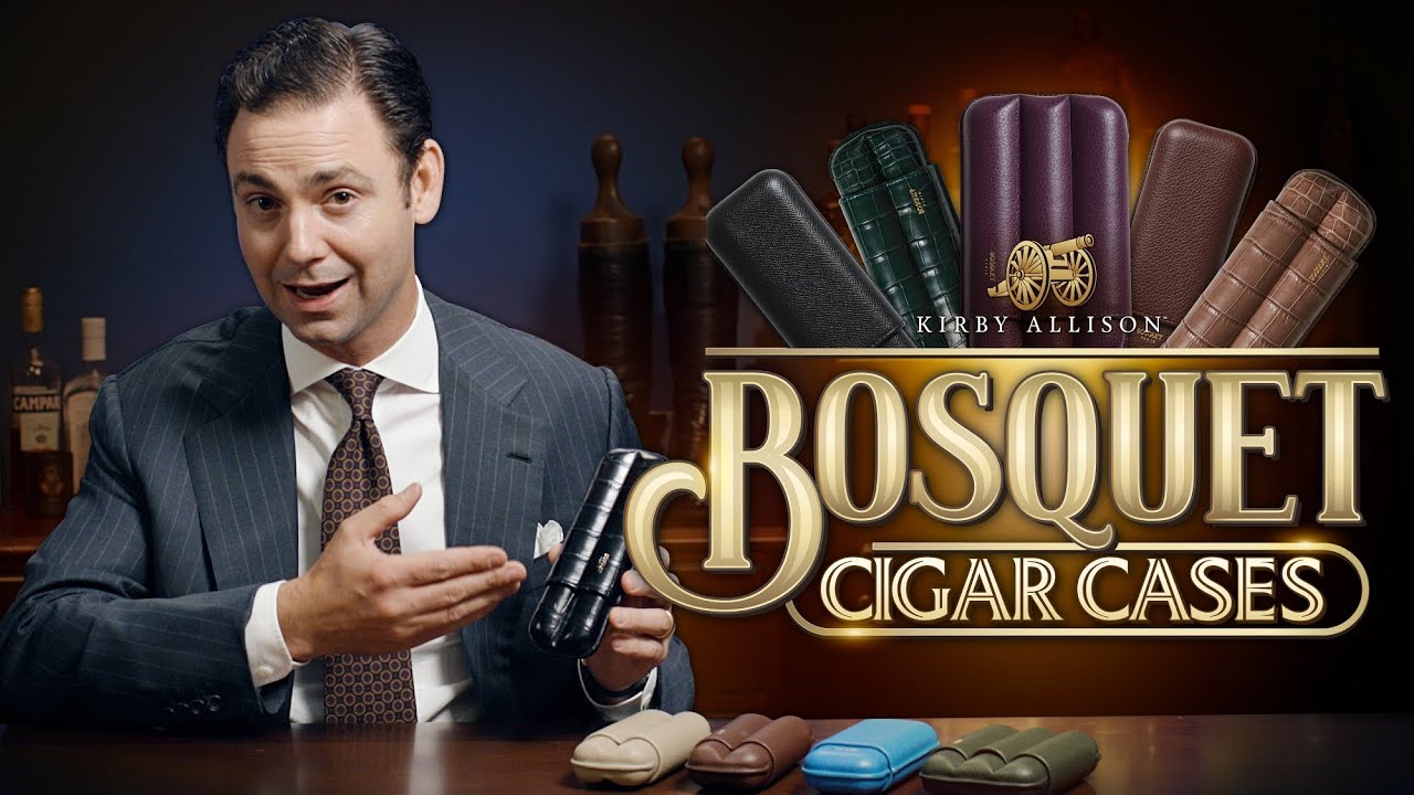 Luxury Cigar Cases for the Discerning Cigar Enthusiast | Bosquet Cigar Cases | Kirby Allison