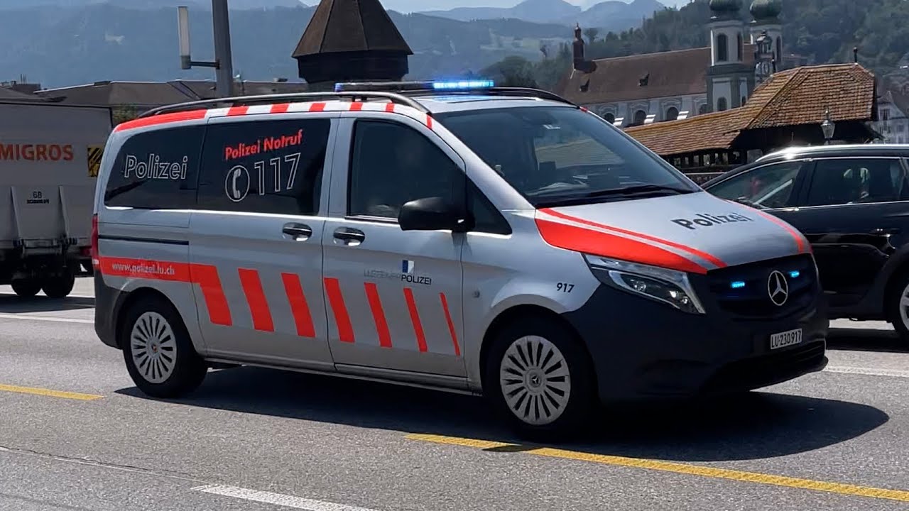 Luzern police responding