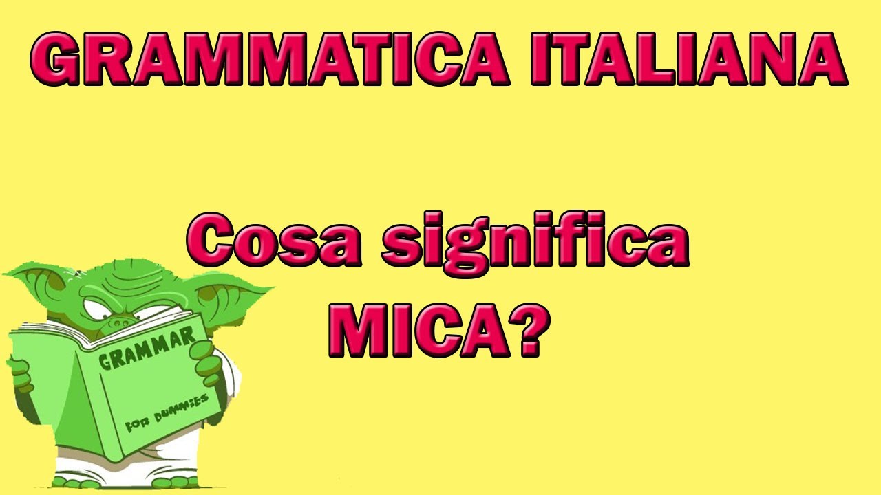 Significato e utilizzo di MICA