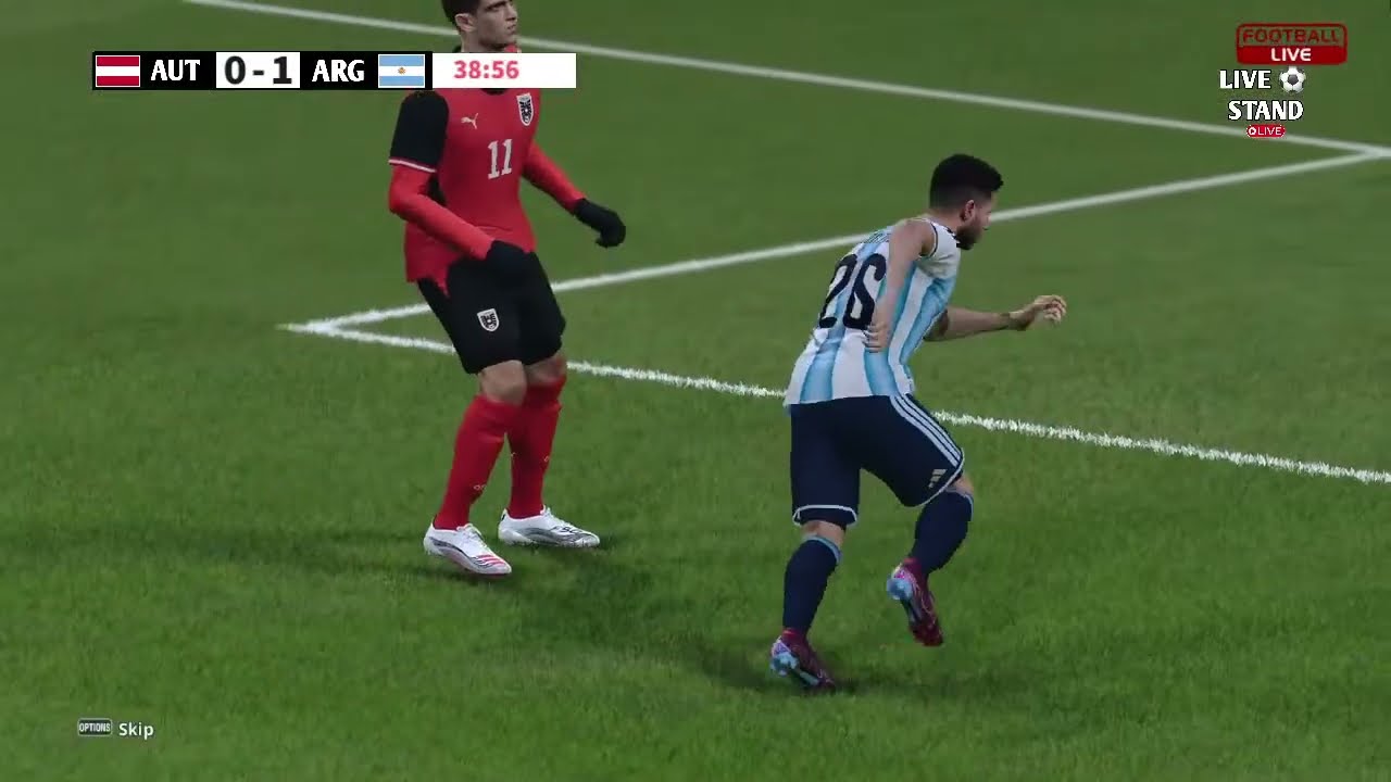 Argentina vs Austria LIVE | FIFA World Cup 2026 | Watch efootball Gameplay part 1