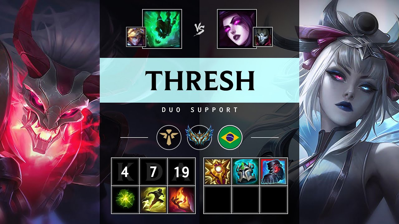 Thresh Support vs Morgana - BR Challenger Patch 25.09