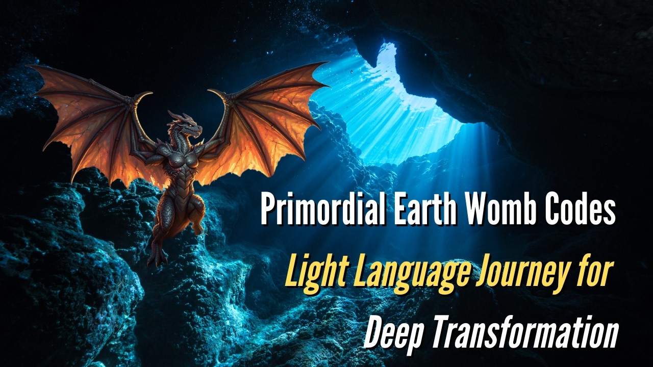 Earth Womb Light Language Activation | Divine Feminine Dragon Power | Resurrection Christ Codes