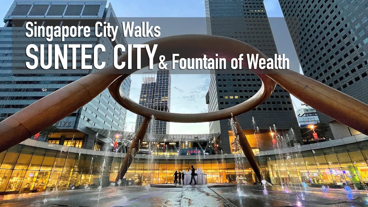 Suntec City - Singapore City Walks [4K]