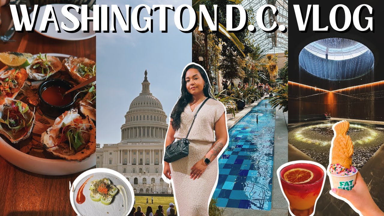 WASHINGTON DC TRAVEL VLOG (Museums & Best Eats in DC!)