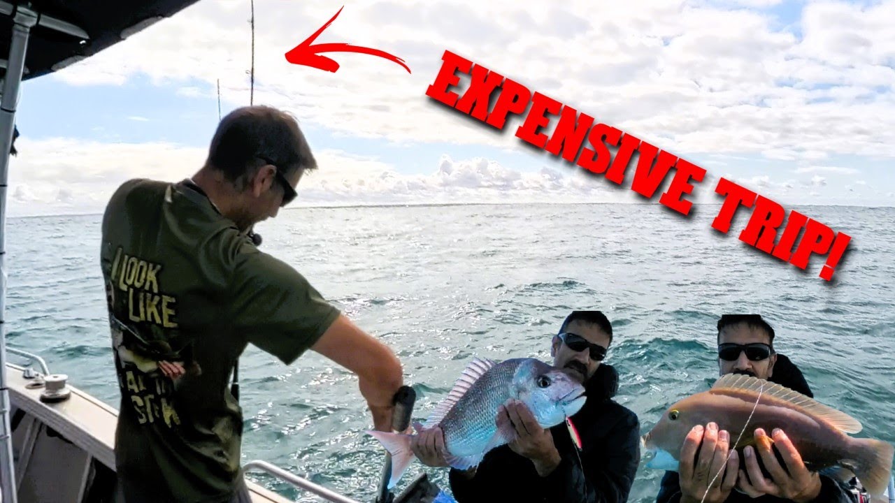 Expensive Trip! I Snapped My Favourite Rod - Perth Baldchin Groper and Snapper Mission