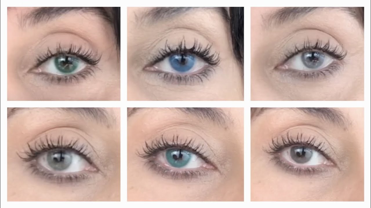 Ali Express Haul | Trying the cheapest colored contact lenses for dark eyes | 12 colors