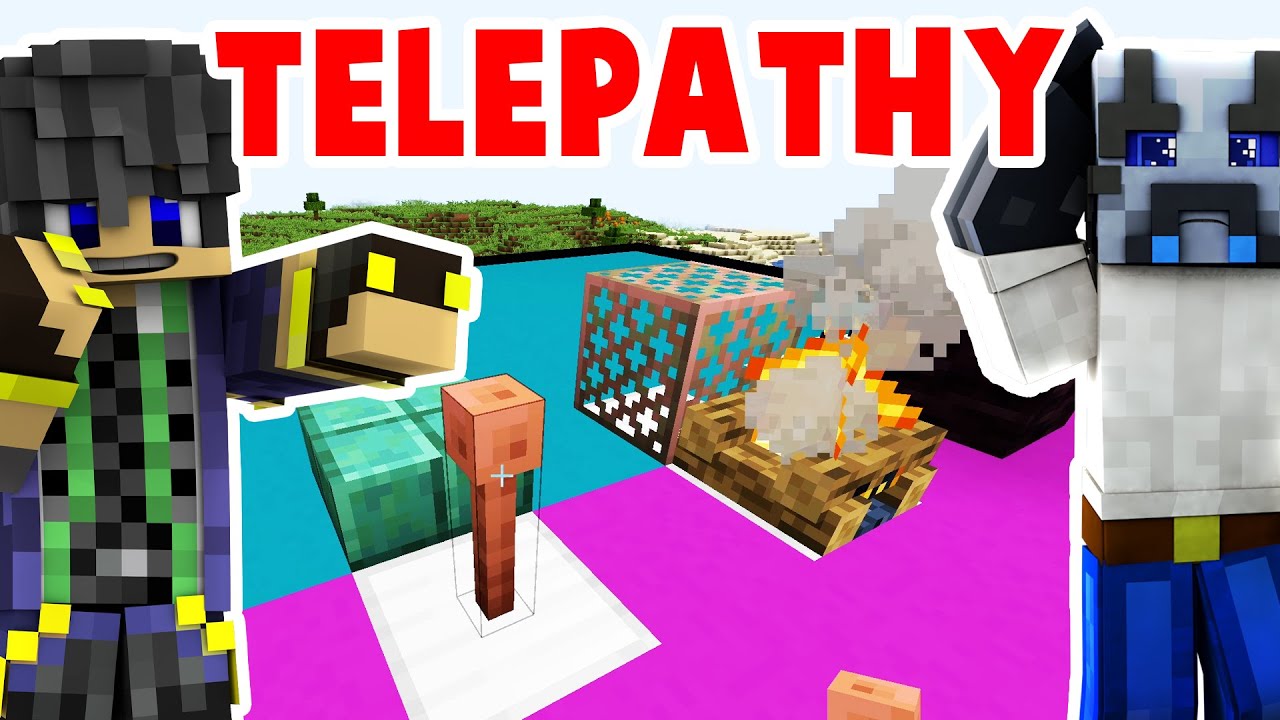 Telepathy - Tik Tok Minecraft Challenge with LubCubs
