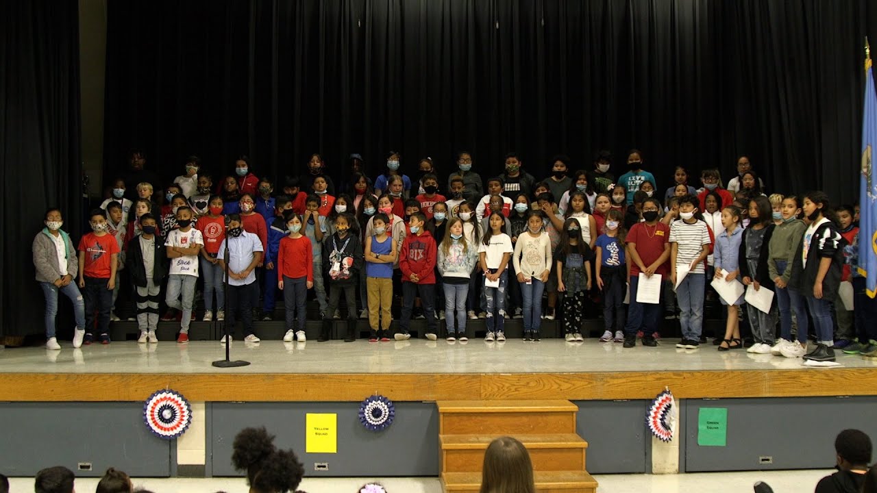 2021 McAuliffe Elementary 4th Grade Veterans Day Assembly
