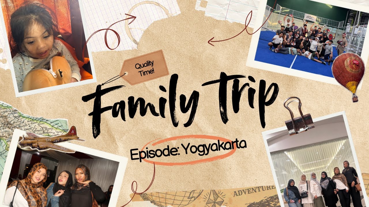 Family Road Trip to Yogyakarta 🚍✨ | Part 1