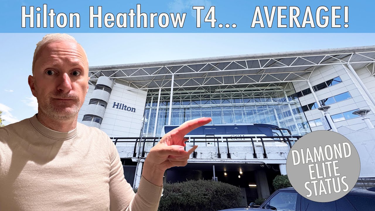 I stayed at the Hilton Heathrow T4 hotel... I was NOT IMPRESSED AT ALL!!!
