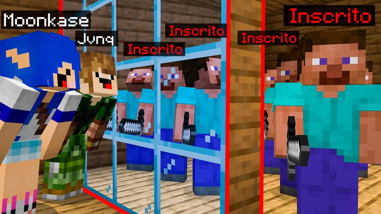 usei Mod de Camuflagem pra blocos no esconde-esconde para trollar inscritos no minecraft!