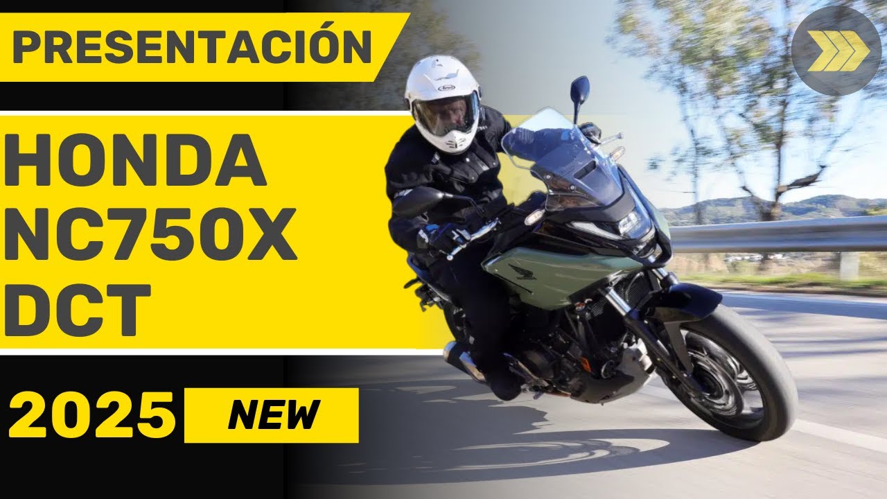 Prueba Honda NC750X/DCT 2025 💥 Herramienta genial 💥 Opiniones y review en castellano
