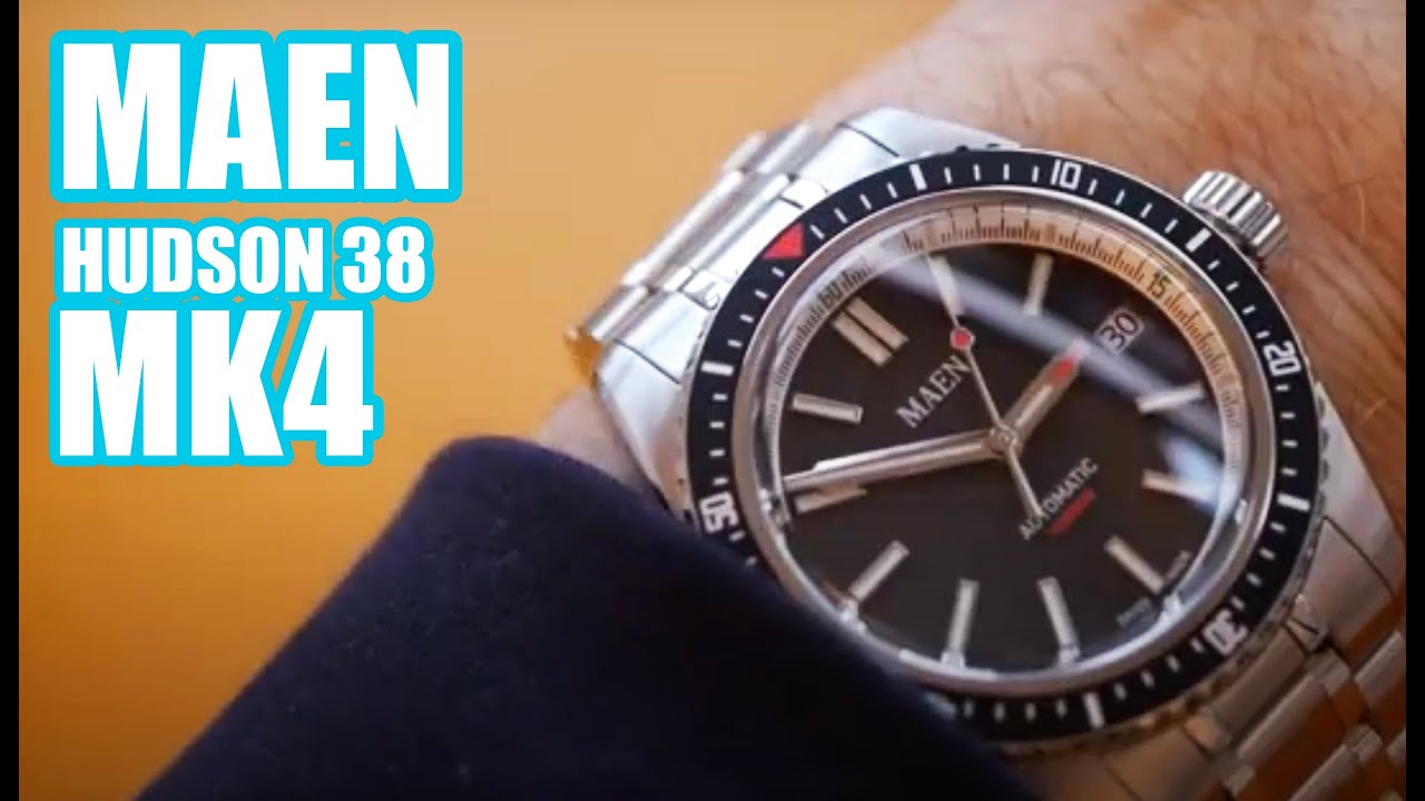 MAEN Hudson 38 Mark 4 Automatic - An Incredibly Good Watch!  Full Review.