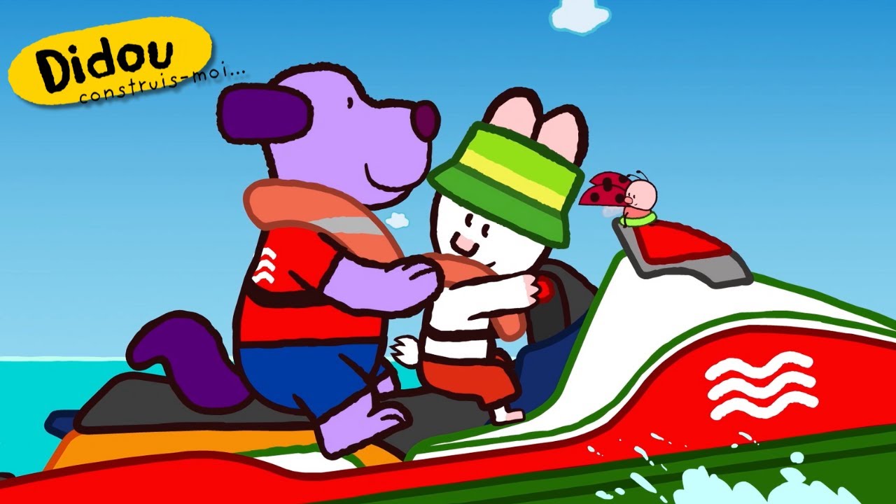 Didou Construis moi : Un Jetski 🌊 | Compilation Pour Enfants
