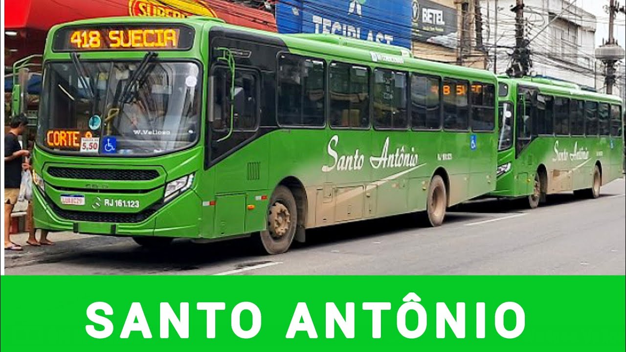 Mostrando os Prefixos Dos Ônibus da Transportes Santo Antônio 