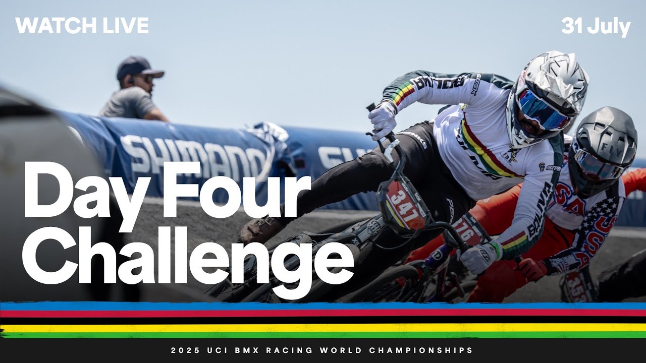LIVE - Day Four Challenge | 2025 UCI BMX Racing World Championships