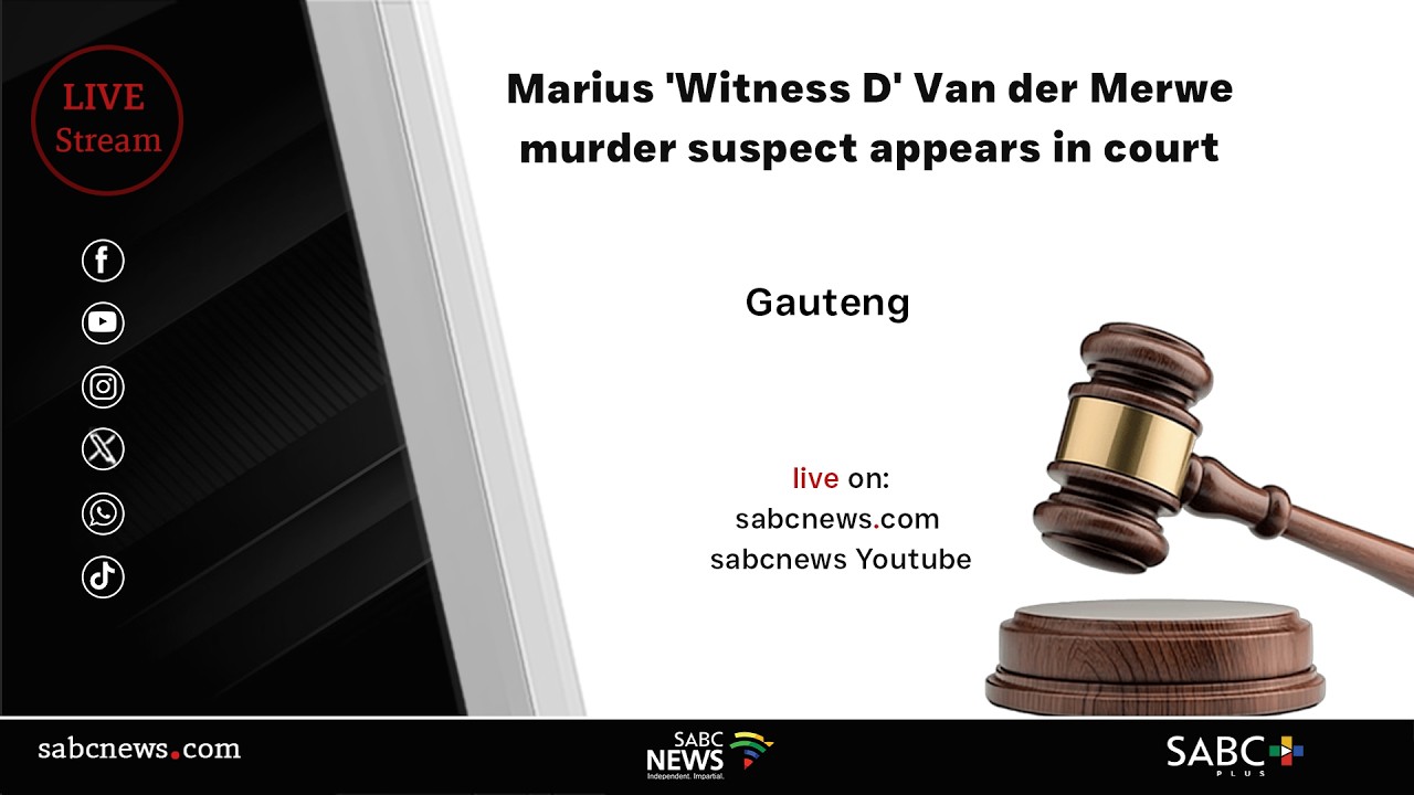 Marius van der Merwe&rsquo;s murder accused Matipandile Sotheni appears in the Brakpan Magistrate's Court